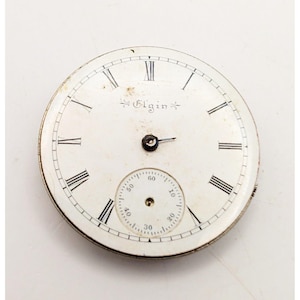 Antique 1898 Elgin National Pocket Watch PARTS/REPAIR Grade