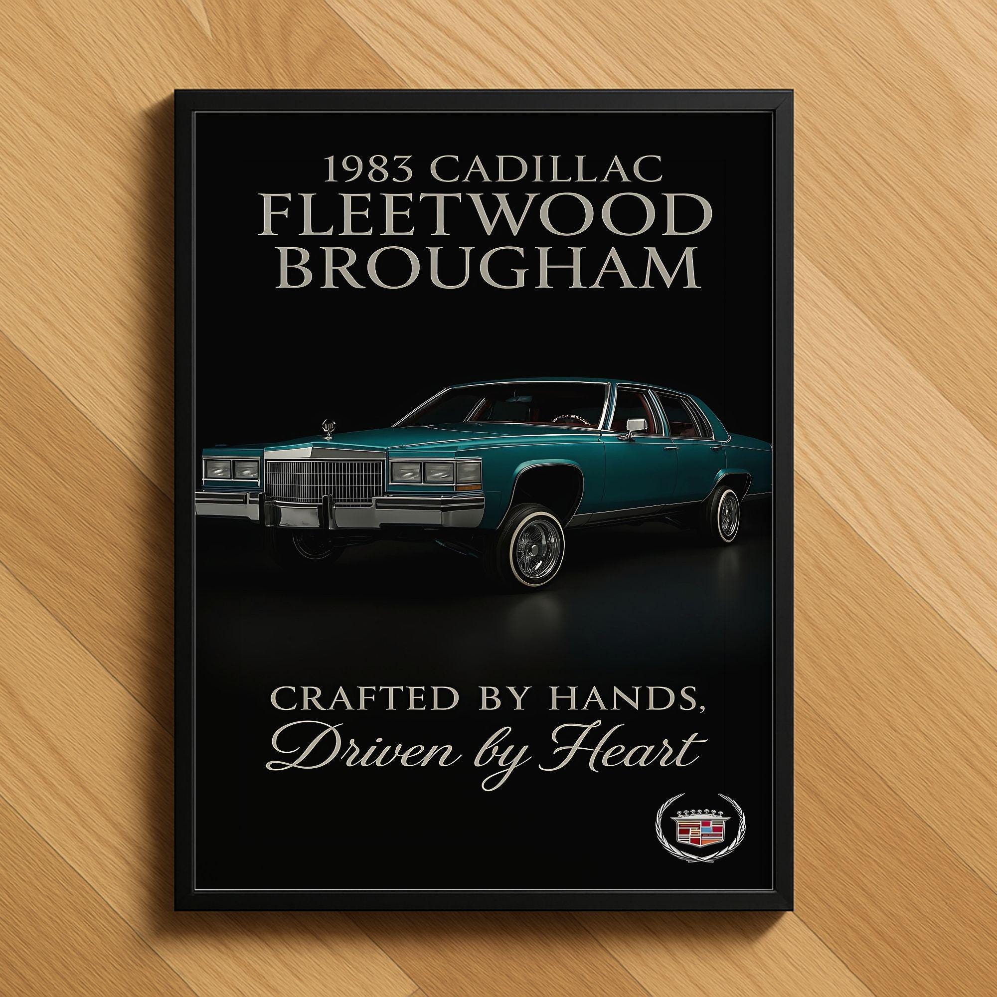 1983年式キャデラック・フリートウッド・ブロアム ローライダー アート