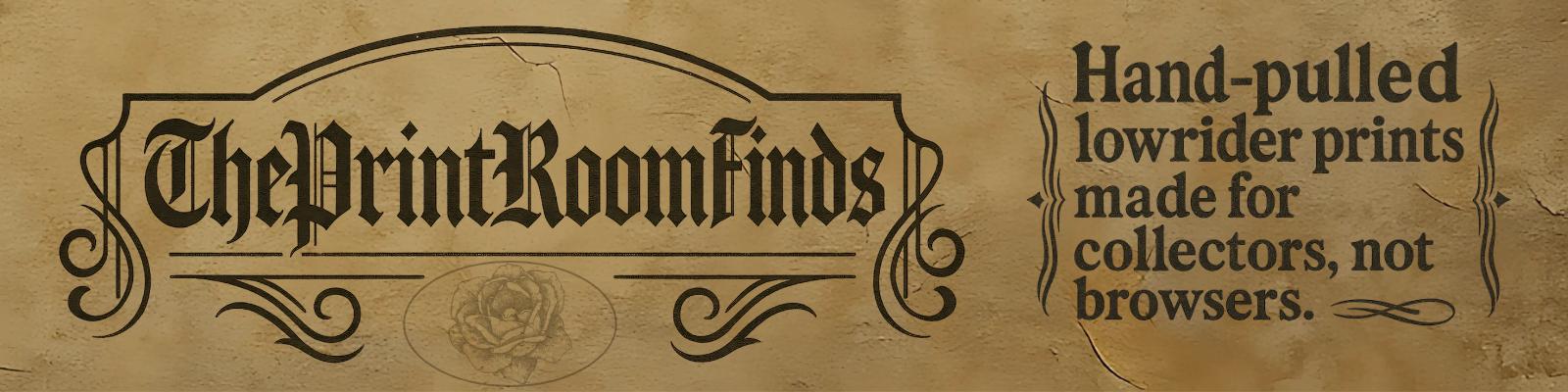 ThePrintRoomFinds - Etsy 日本