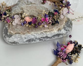 Lavender design Groom to be Boutonniere Groom&#39;s accessory Wild flowers Garden wedding Summer wedding Boutonniere for groom