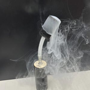 Máquina de humo portátil de bolsillo, minimáquina de humo con vídeo, para Halloween, regalo de cumpleaños