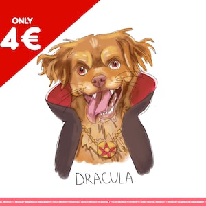 Lindo retrato de mascota /Retrato divertido personalizado / Retrato feo / Mal retrato / Retrato de mascota tonto / Retrato de perro gato /Retrato de mascotas mal dibujado