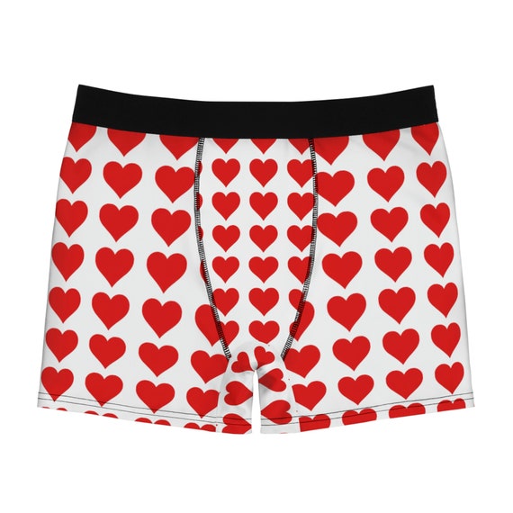 10 Paia Di Boxer Uomo In Cotone Classico - Fantasia Quadri E Cuori - Intimo Nuovo Con Etichette