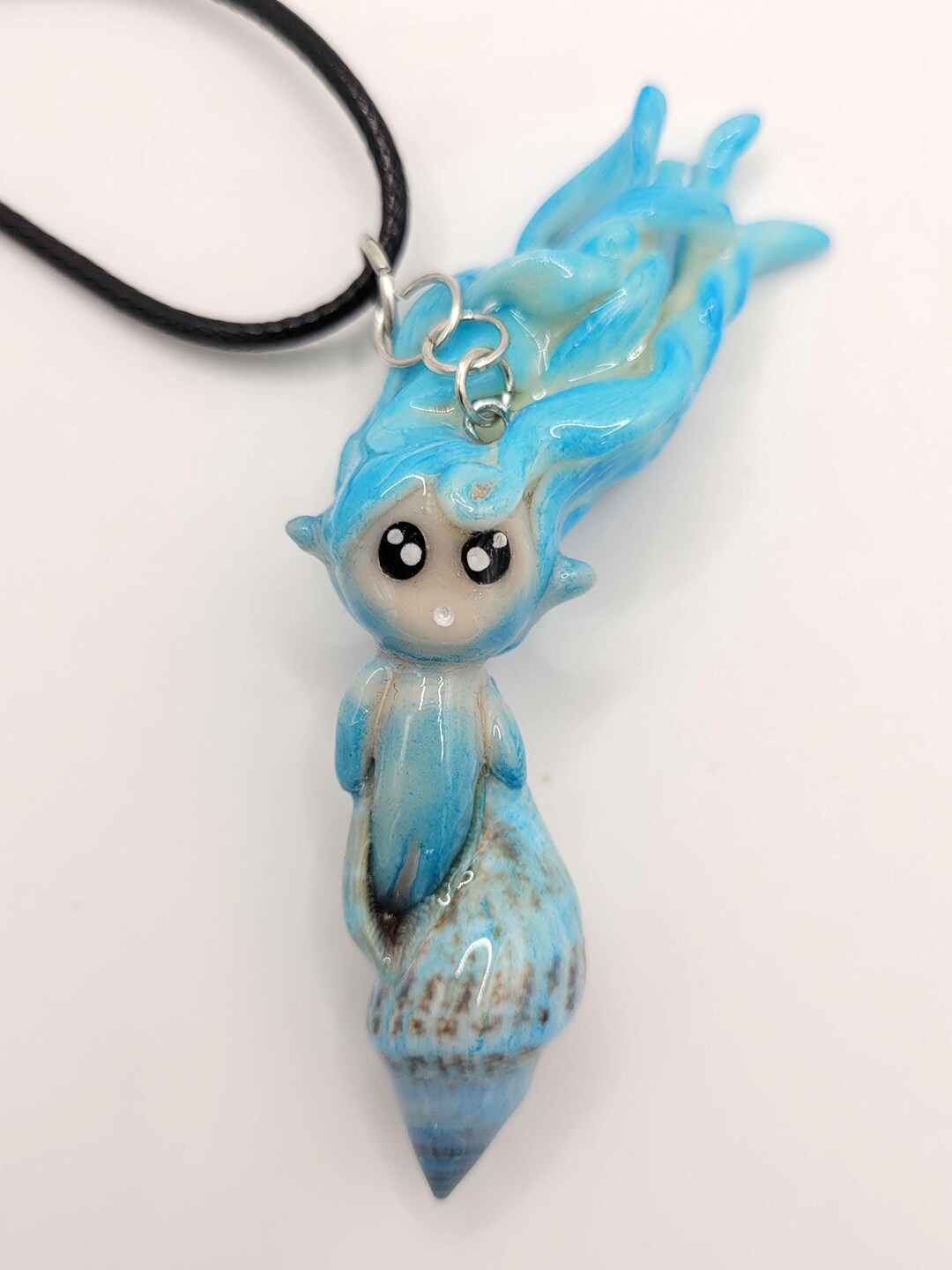 Pearl Elf, Necklace, Glow in the Dark Necklace 50 Cm, Shell Necklace ...