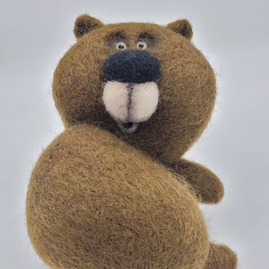 felt figure &quot;Oops Bear&quot;