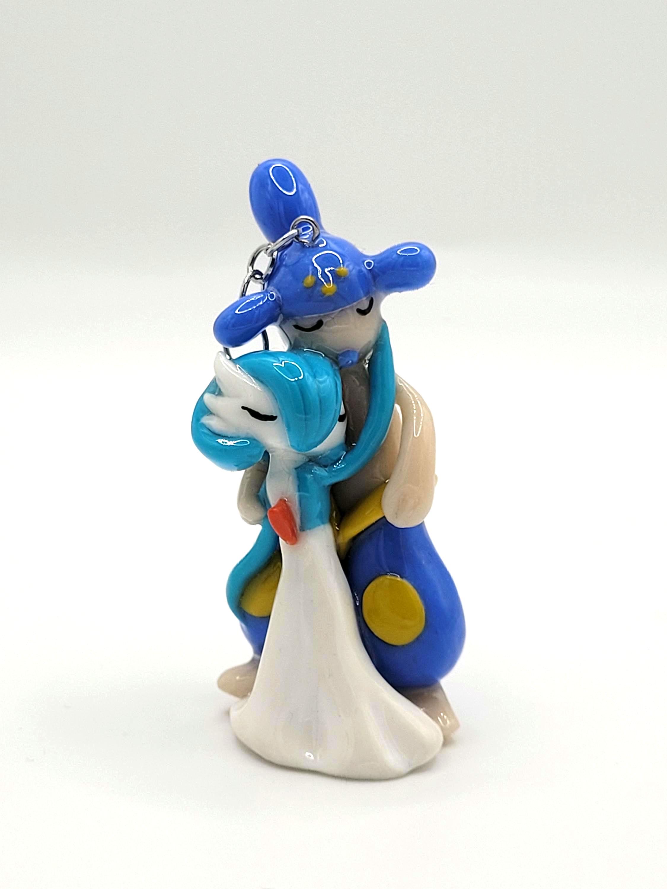 Pendentif, figure décorative, Gardevoir (f) Meditalis (m) Version brillante