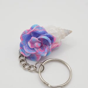 Key chain, flower pendant, rose pendant, bag pendant