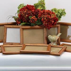 Solid Wood Picture Frame Set: Gallery Wall Decor, 5x7, Set of 10