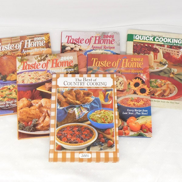 Vintage Taste of Home Recipe Book YOUR CHOICE Taste of Home Books Annual Recipe Book