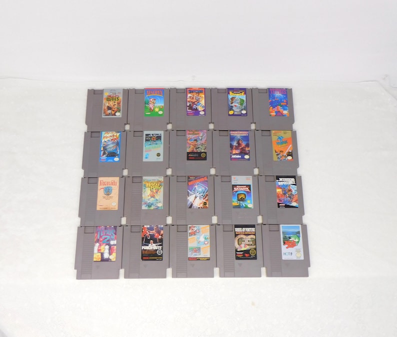 Vintage Nintendo Games, Your Choice, Large Collection of NES Games - Etsy