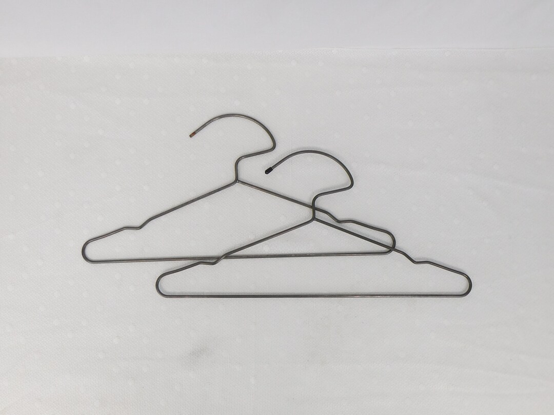 Vintage Oversized Heavy Duty Coat Hanger Wire Hanger 16 Etsy