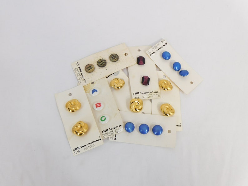 Vintage JHB International Buttons Assorted Buttons Etsy