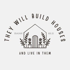 Scripture Print Isaiah 65:21