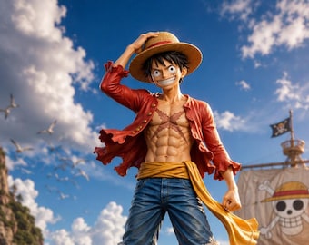 Anime Pirate Captain STL Model