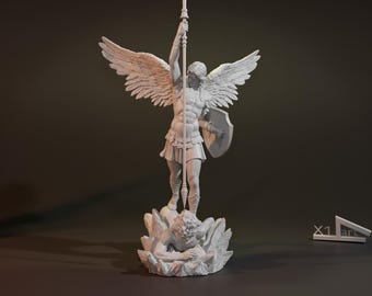 Arch Angel 3D Print STL File, 3D Digital, Instant Download Drive Link, Arch Angel STL Figure