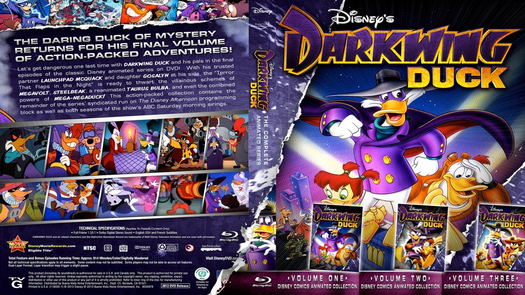 Darkwing Duck the Series Blu Ray Etsy