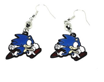 Cartoon Hedgehog Dangle Drop Earrings