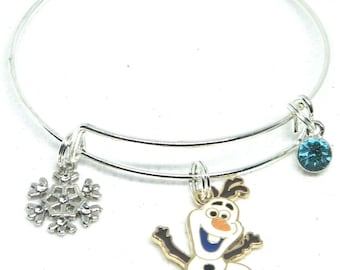 Braccialetto con ciondolo Olaf