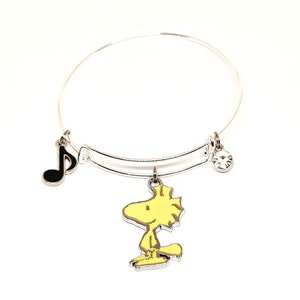 Woodstock Bangle Charm Bracelet