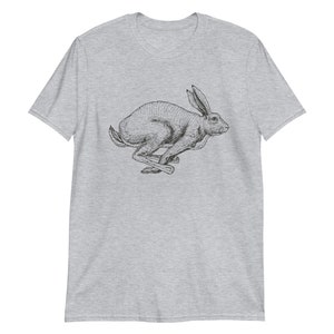 Konijn . Uniseks T-shirt met korte mouwen