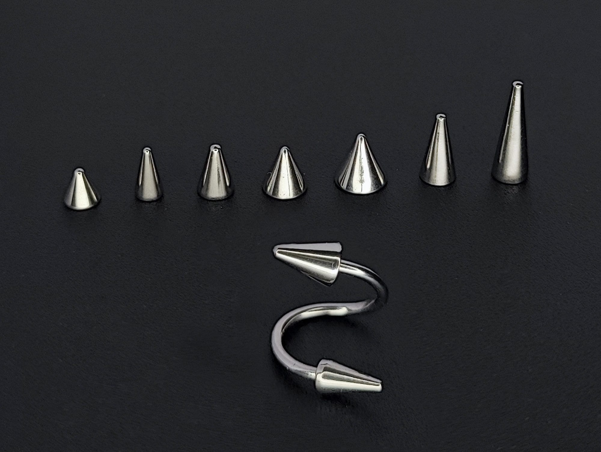 Sterling Silver Tassel Bead Cone, S925 Silver Beads Cap for