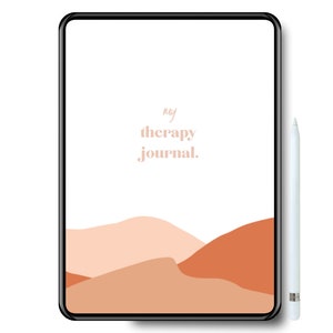 self love workbook, guided journal, self love guided journal, digital journal, digital guided journal, minimalist journal, therapy journal, therapy guided journal