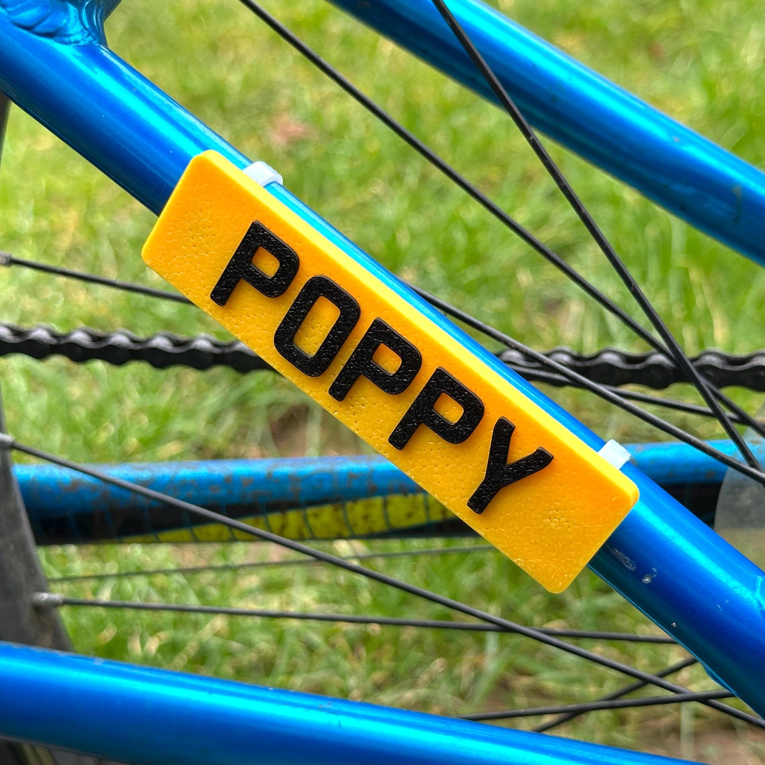 Bicycle License Plate UK