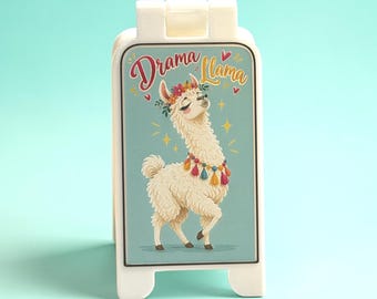 Mini 7CM Drama Llama Stand Up 'A Board' Style Sign