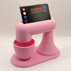 Mixer Business Card Holder for Bakers / Cake Makers / Bakeries - Available in 3 colours, with removable bowl.