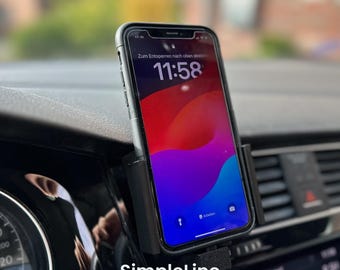 Mobile phone holder VW Golf 7 (USB-C, Lightning) | CarPlay | AndroidAuto