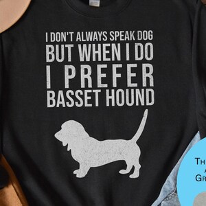 Basset Hound Unisex Heavy Blend Crewneck Sweatshirt, Dog Tee, Gift for Dog Lover, Funny dog shirts, Gift for Dog mom/dad, Cool do