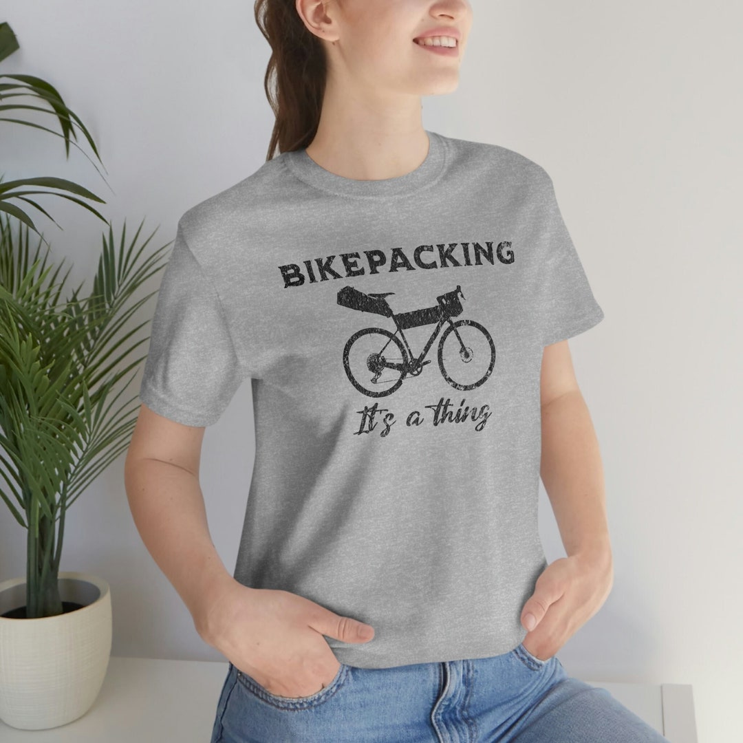 Bikepacking Graphic Design Shirt, Mountain Shirt, Outdoor Shirt