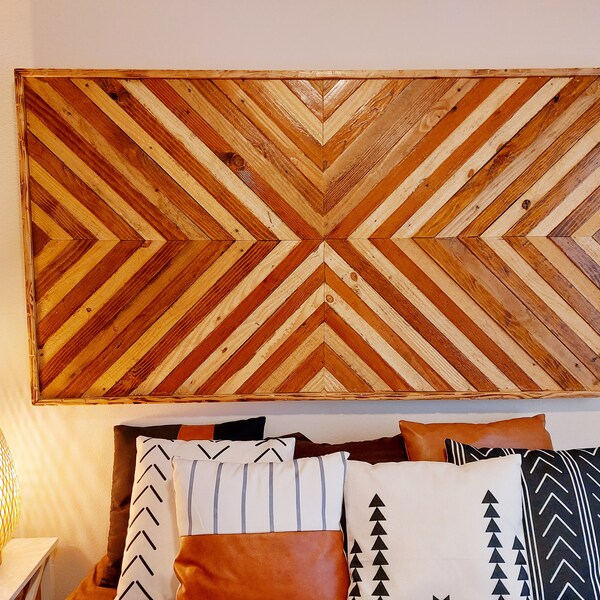 Chevron Headboard Etsy