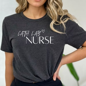 Cath Lab Nurse Unisex Short Sleeve Tee