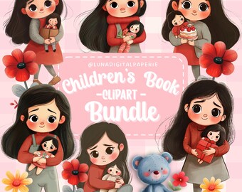 Children's Book Clipart Bundle