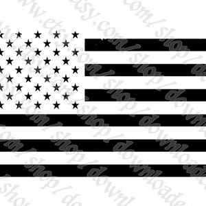 Distressed American Flag SVG, PNG, AI, American Flag Grunge Image