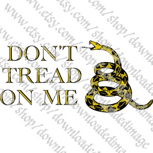 Don&#39;t Tread On Me PNG, JPF, Gadsden Flag