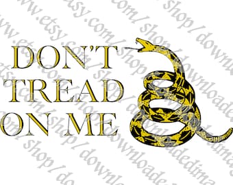 Betreed niet op mij PNG, JPF, Gadsden Flag