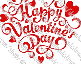 Happy Valentine's Day SVG, Valentine PNG, Valentijnsdag Cricut Clipart