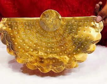 German Silver Ashtotram Stand | Idol and Flower Options Available