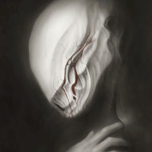 SIGNED Limited Edition Art Giclée prints - Unframed - Gothic art Dark Art Macabre Art - &quot;A Reflection from Shadows&quot; - Archival Quality Print