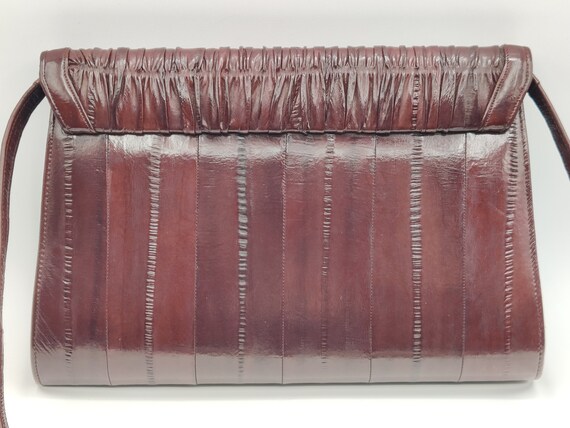 Brown Leather Clutch - image 3