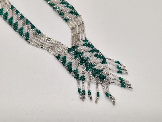 Flapper Inspired Deco Emerald Green, Silver  and … - image 4