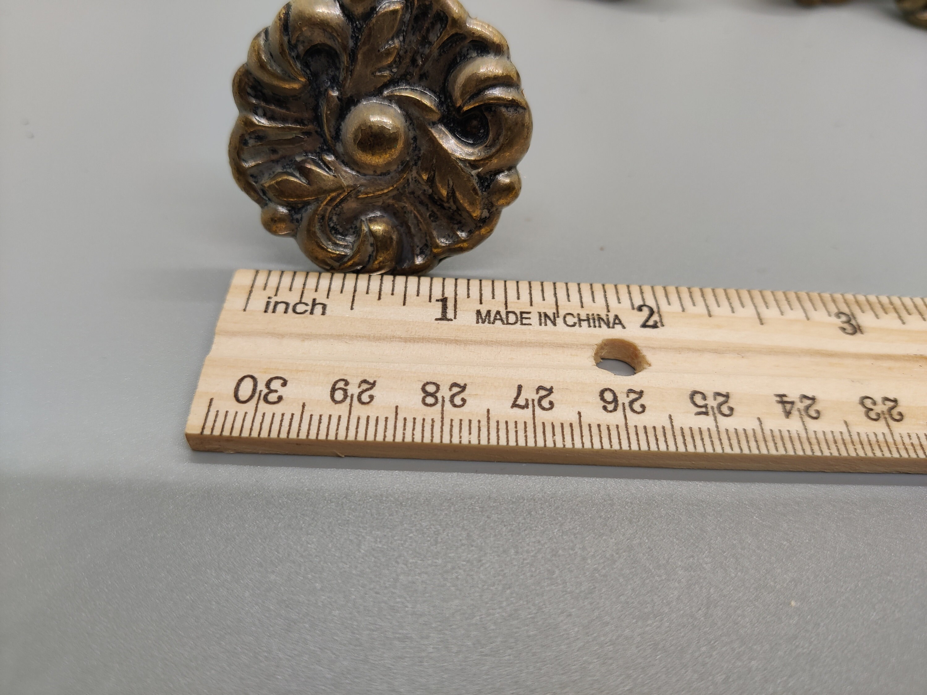 MCM French Provincial Metal Drawer Knobs/pulls. Set of 10. RDCA 1960 Etsy