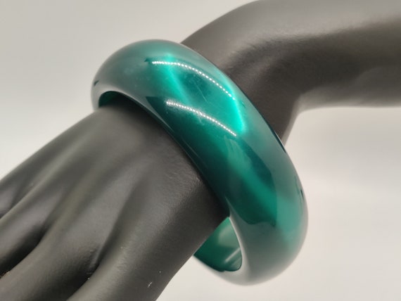 Dark Emerald Green Bangle - image 4