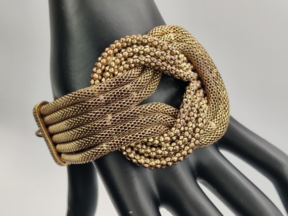 Infinity Brass Metal knot Bracelet - image 2