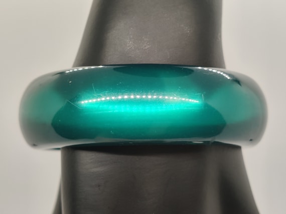 Dark Emerald Green Bangle - image 1