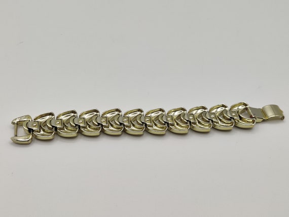KARU Chunky Gold-Tone Link Bracelet - image 6