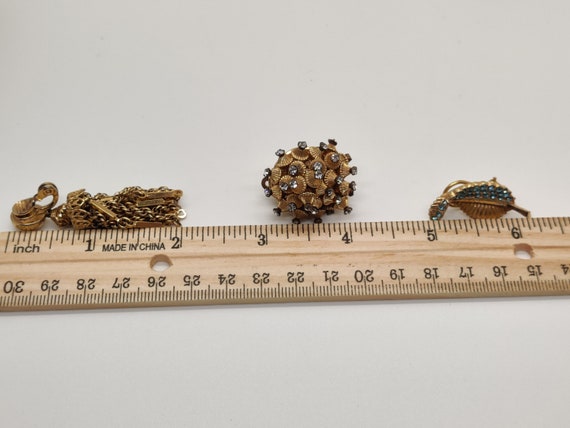 Monet /Bobley /BSK  Midcentury signed Clip earrin… - image 10