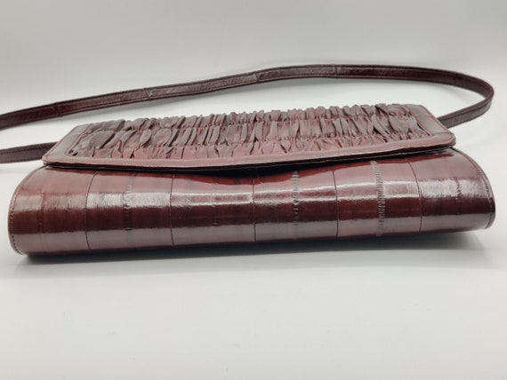 Brown Leather Clutch - image 6